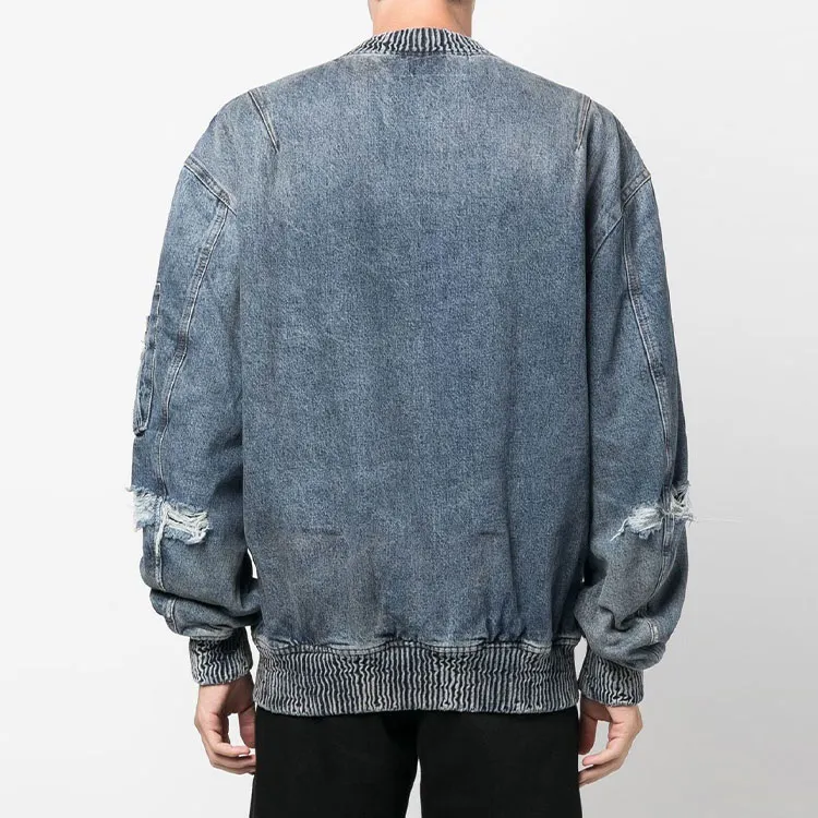 DIESEL Jackets Men Blue-2