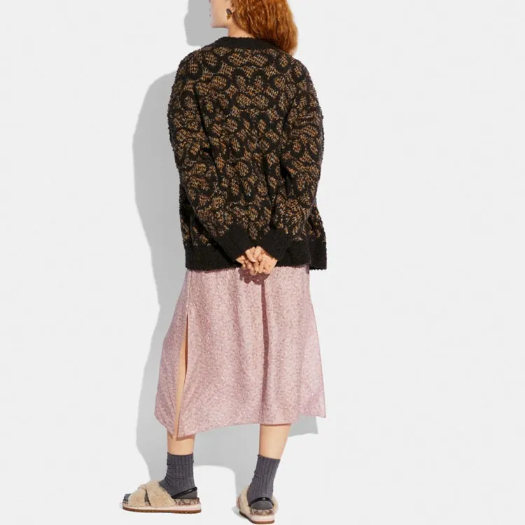 COACH FW22 Sweater Women's Brown-2