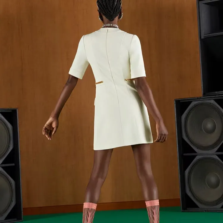 GUCCI Short sleeve Shift Dress-2