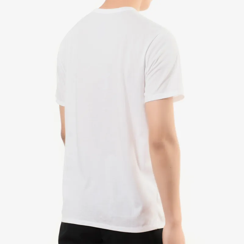 Nike T Shirts Men White-3