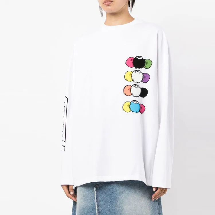 WE11DONE T Shirts Unisex White-3