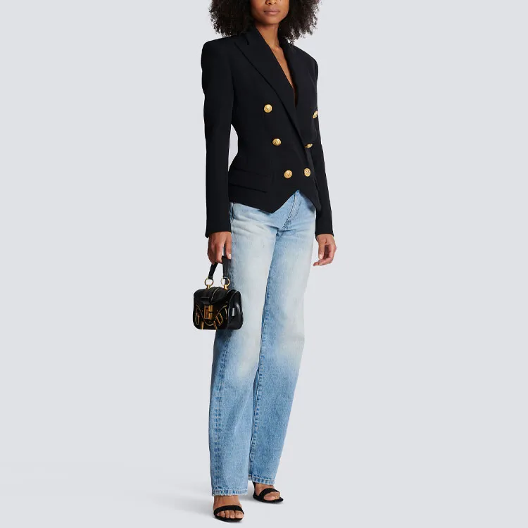 BALMAIN Double Breasted Tailored Blazer-1