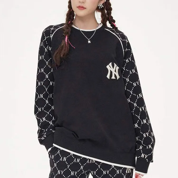 MLB Presbyopia Sweatshirts Unisex Black-3