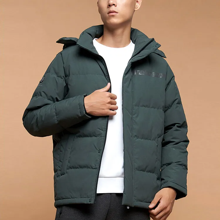 361° Down Jackets Men Power Grid Green-2