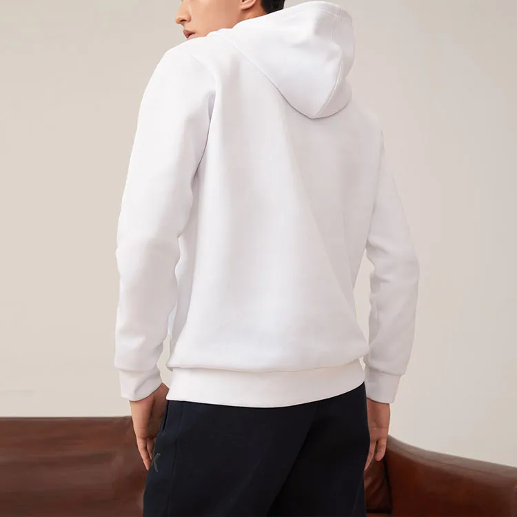 ANTA Basketball Collection Sweatshirts Men White-4