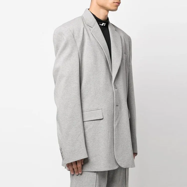 Vetements Single breasted Shoulder pad Blazer-3