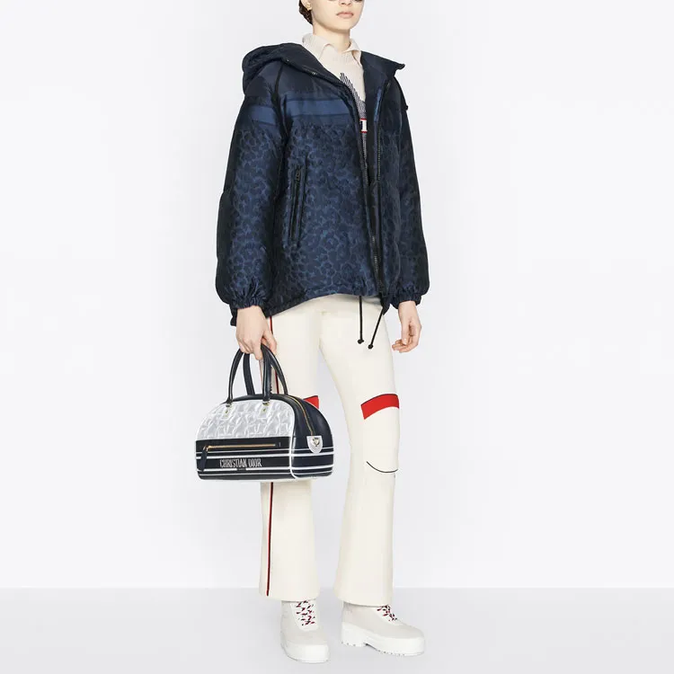 DIOR Quarterly New Products Down Jackets Women's Blue-4
