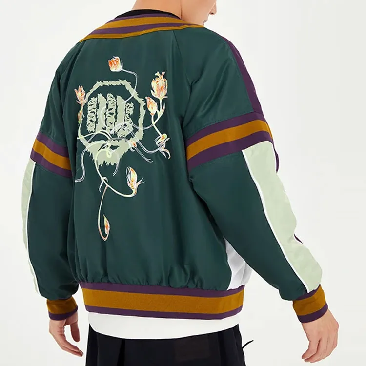 LiNing Badfive Jacket Men's White Manor Green-4