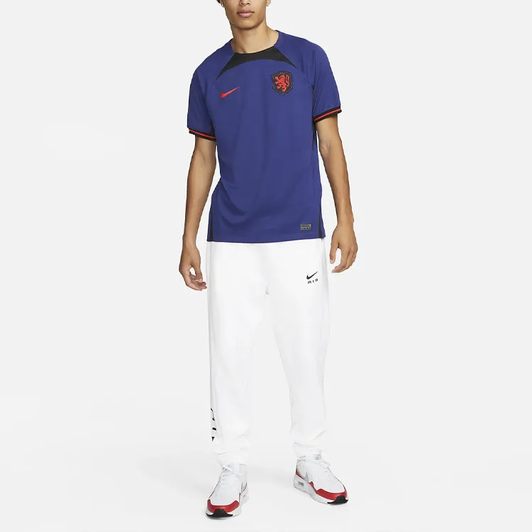 Nike Netherlands 2022/23 Stadium Away Dri FIT Soccer Jersey-3