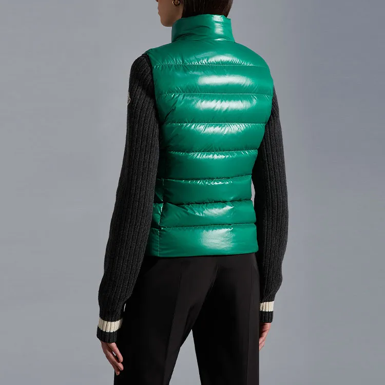 Moncler FW22 Vest Women's Emerald Green-2