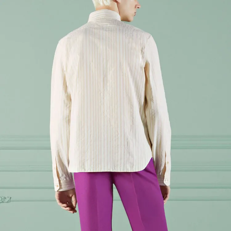 GUCCI Striped Long sleeved Shirt-2