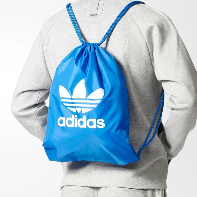 Adidas Originals Polyester Backpack Regular Unisex Blue/White-5