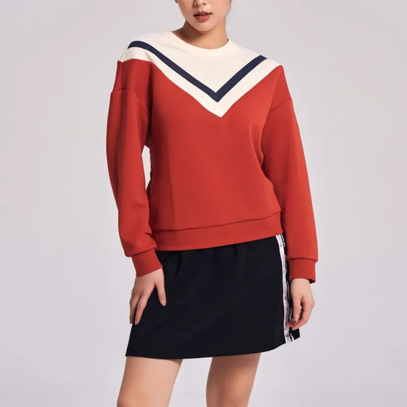 Erke Sweatshirts Women's Sauce Orange-2
