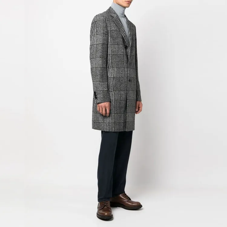 HUGO BOSS Coats Men Gray-3