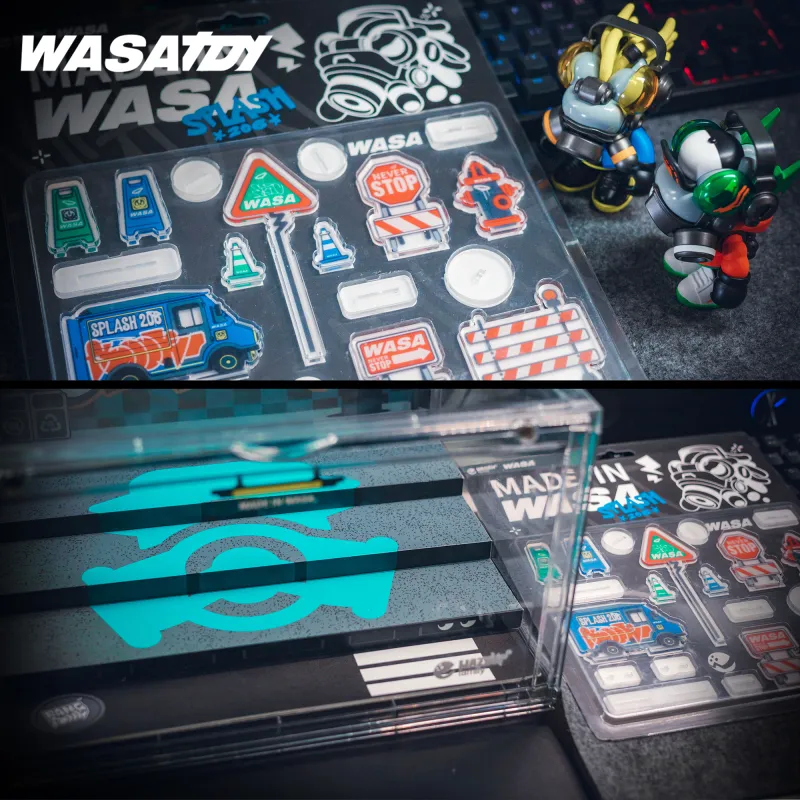 WAZZUPfamily WASA Storage Box, Graffiti Street Model Accessories-1