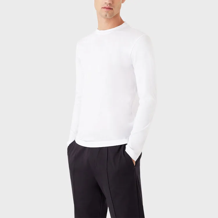 EMPORIO ARMANI Asv Lyocell blend Jersey Jumper-3