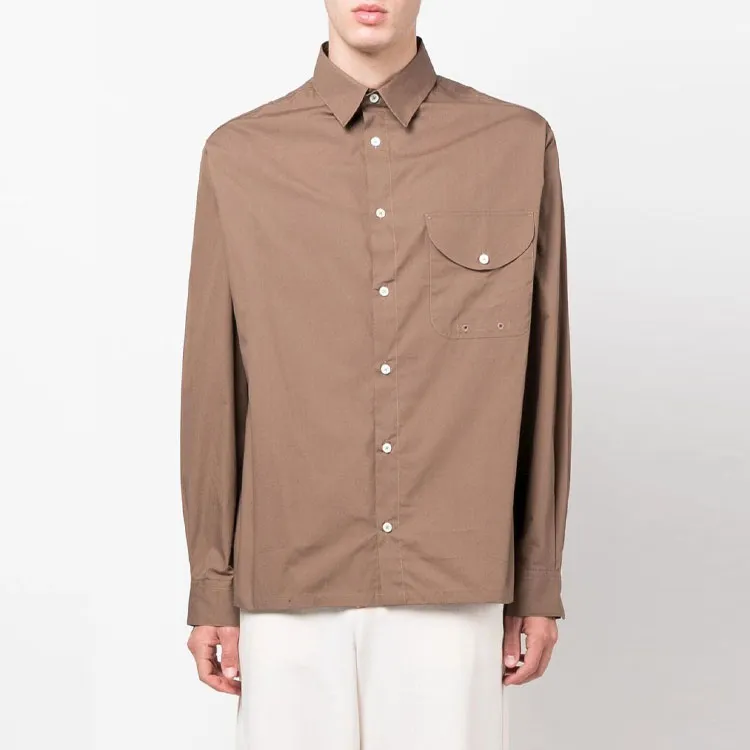 Jacquemus Shirts Men Brown-1
