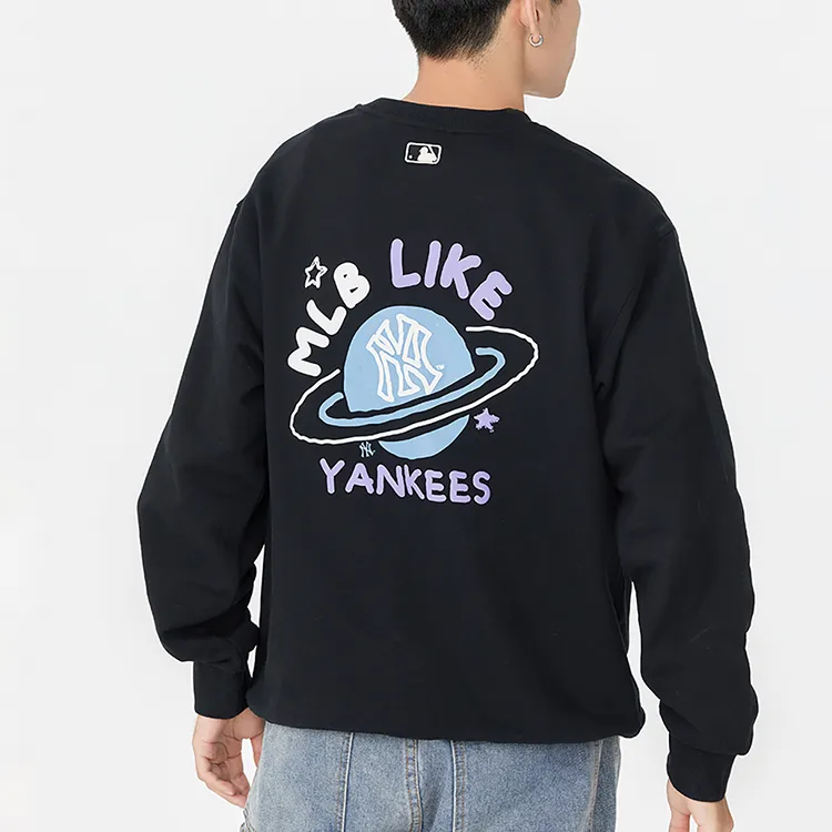 MLB New York Yankees Sweatshirts Unisex Black-3