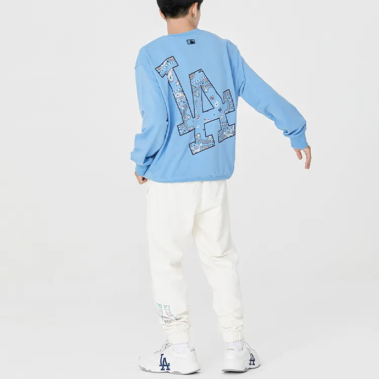 MLB Sweatshirt Unisex Light Blue-3