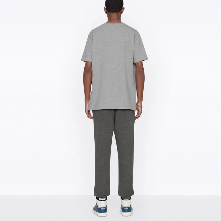 DIOR Quarterly New Products T Shirts Men Gray-3