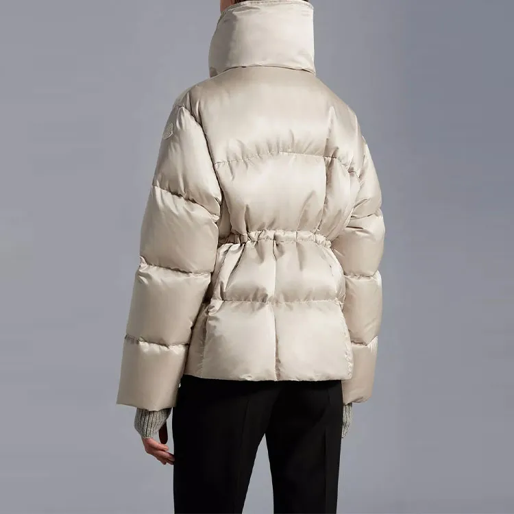Moncler Coua Short Down Jacket Stone Beige-2