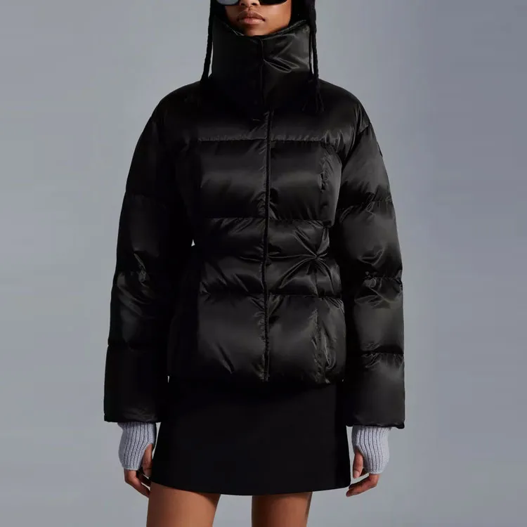Moncler Coua Short Down Jacket Black-3