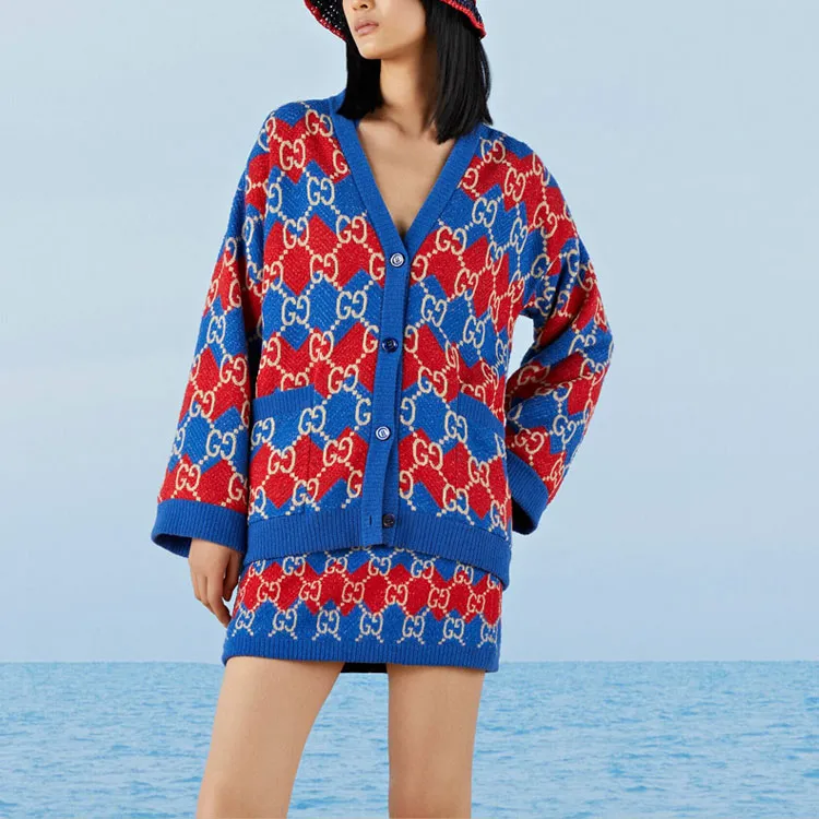 GUCCI Knitwear Women's Blue-1