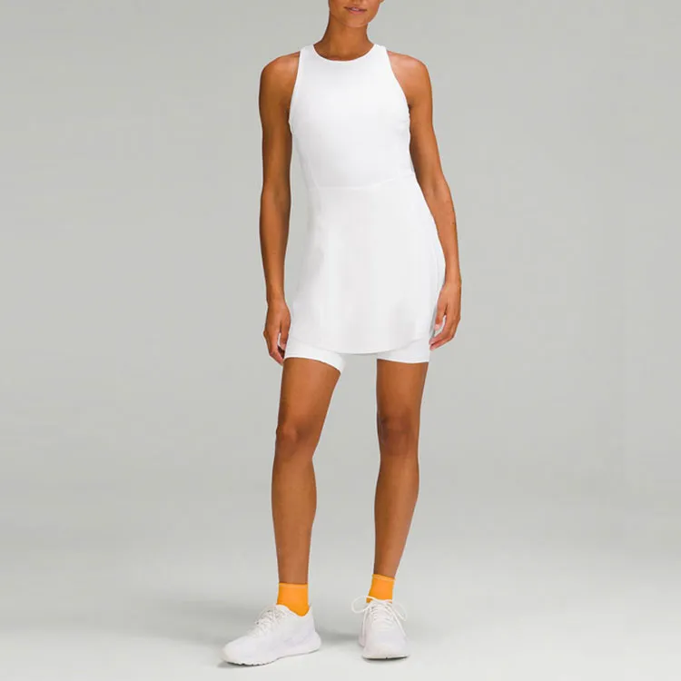 Lululemon Sleeveless Dresses Women's White-1