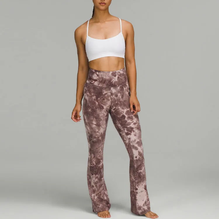 Lululemon Groove Series Yoga Pants Women's Red Brown-2