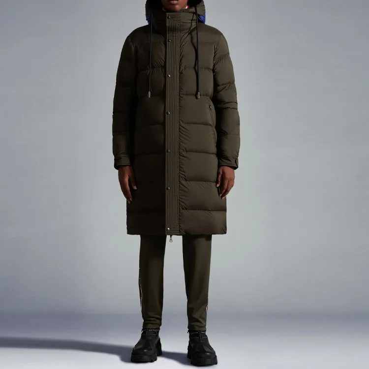 Moncler Harel Long Down Reversible Coat-2