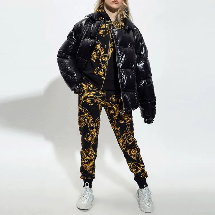 VERSACE JEANS COUTURE Barocco Printed Zipped Hoodie-2