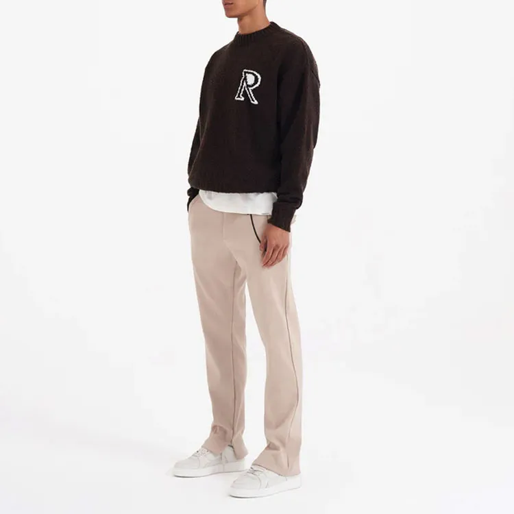 REPRESENT Initial Boucle Knitted Sweater-1