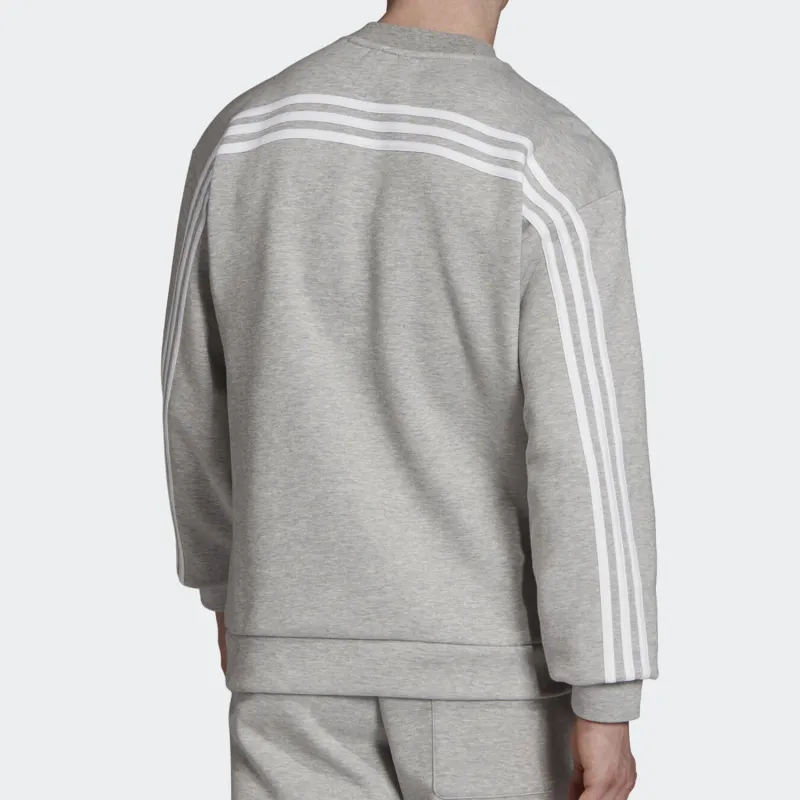 Adidas Sweatshirt Men's Medium Heather Gray-3