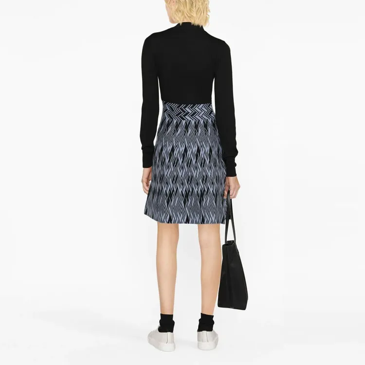 EMPORIO ARMANI Long Sleeved Dresses Women's Black-2