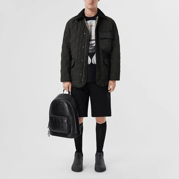 Burberry Puffer Jacket Men's Black-2