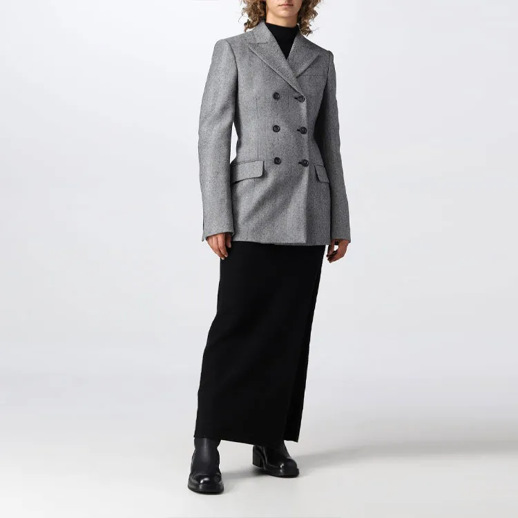 SportMax Business Suits Women's Gray-2