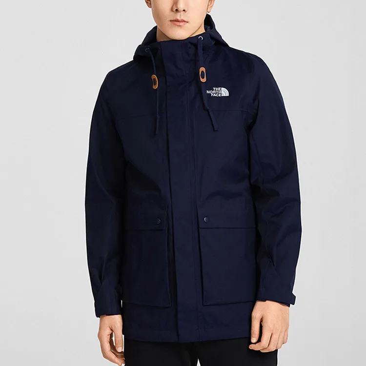 THE NORTH FACE City Outdoor Collection Windbreaker Jackets Men Dark Blue-3