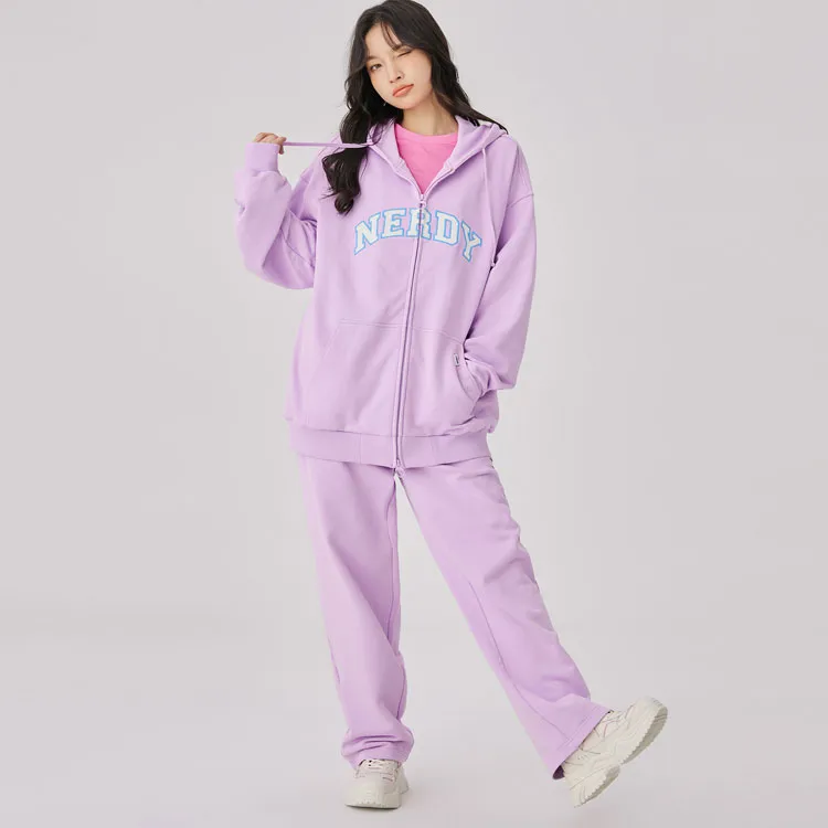 NERDY Sports Pants Unisex Purple-4
