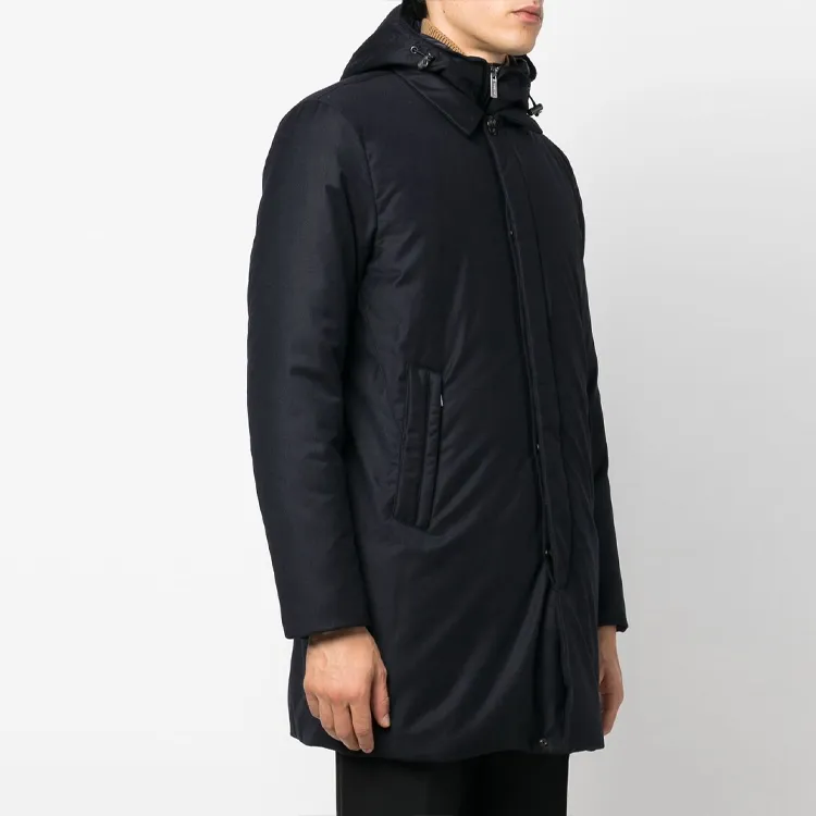 WOOLRICH Quilted Hooded Straight Hem Parka-3