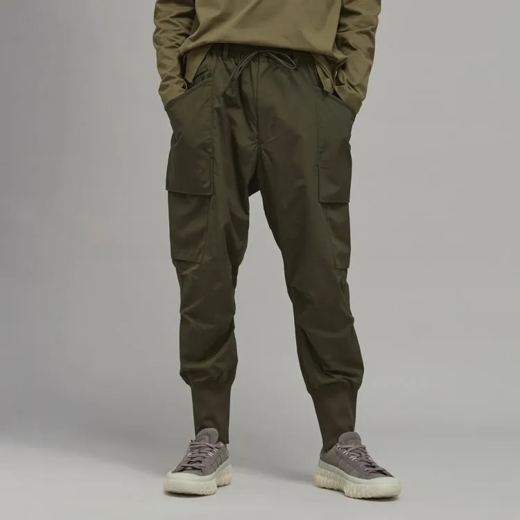 Y 3 Casual Pants Men Green-3