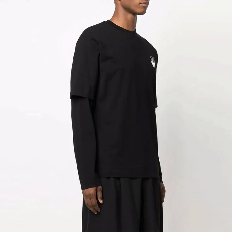 OFF WHITE Degrade Arr Double Sleeve T shirt-2