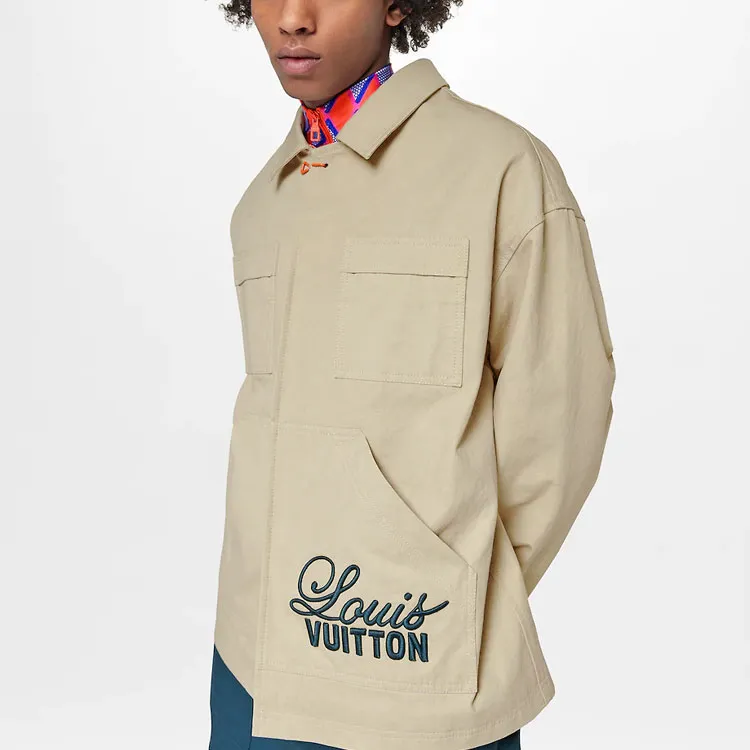 LOUIS VUITTON Jacket Men's Beige-3