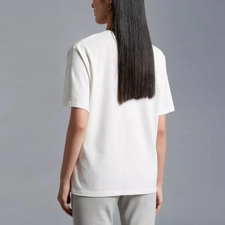 Moncler Logo Printed Crewneck T Shirt-2