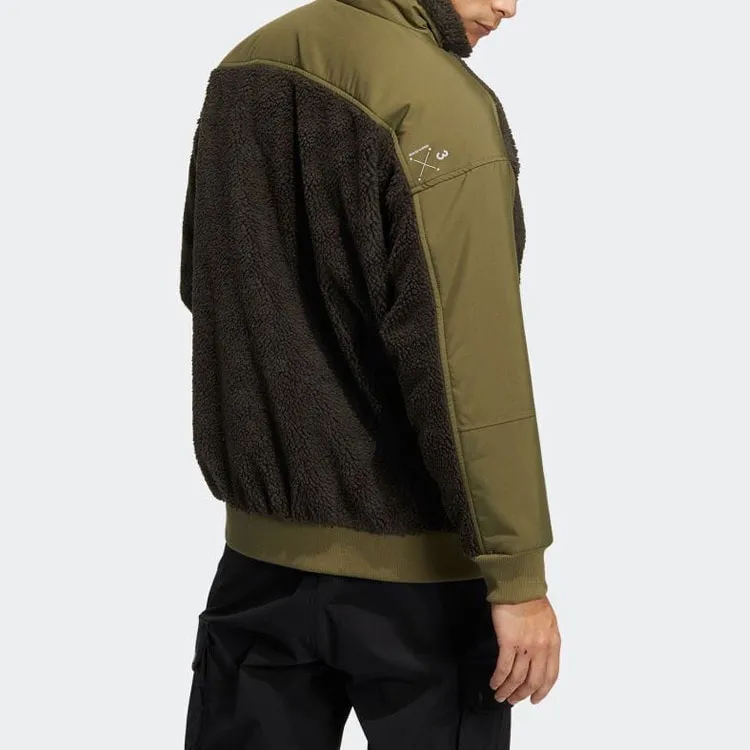Adidas Qi White Stone Co branded Model Jackets Men Green-2