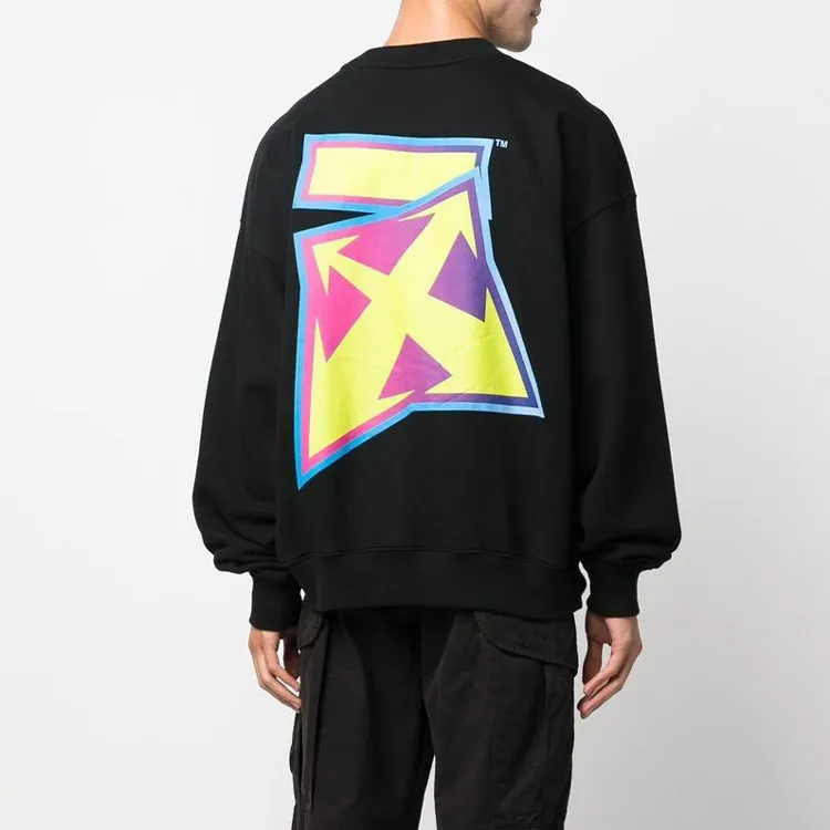 OFF WHITE Arrows Print Crew Neck Sweatshirt-2