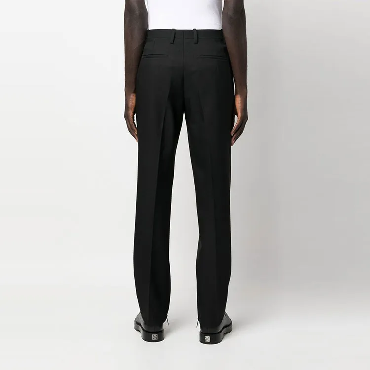 OFF WHITE Paperclip Detailed Straight Leg Pants-2