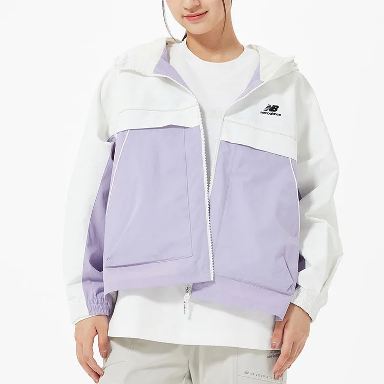 New Balance Jackets Women's Violet-3