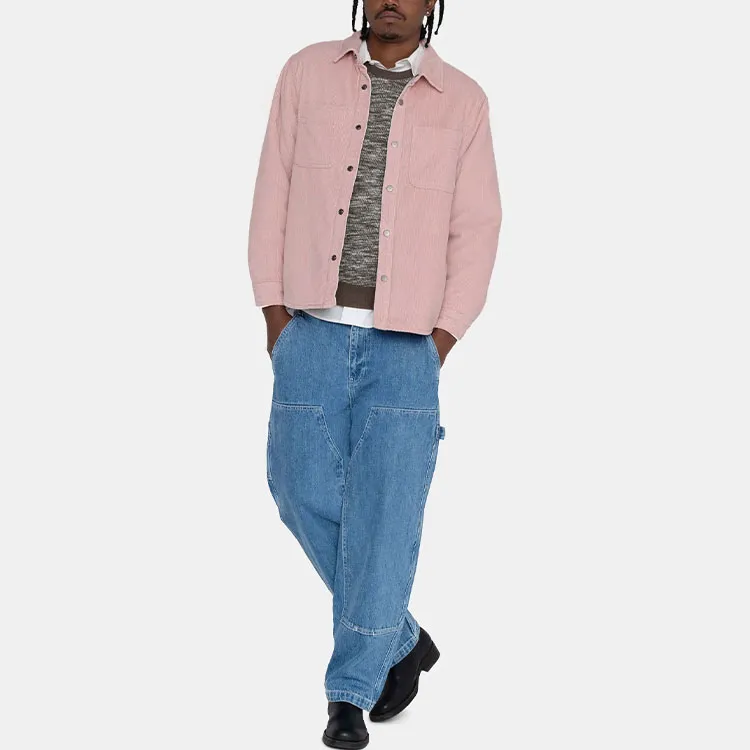 Stussy Cord Quilted Overshirt-2