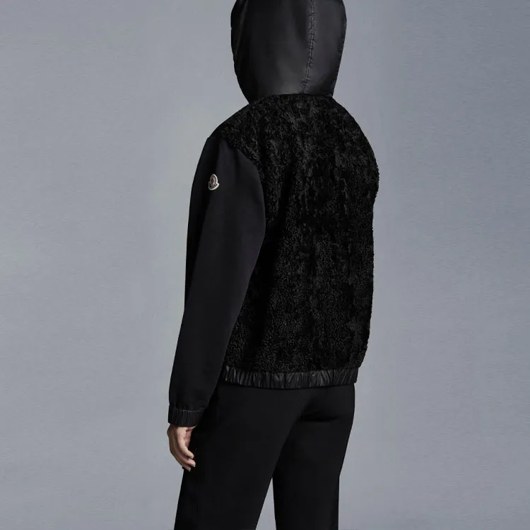 Moncler High Neck Drawstring Hoodie-2
