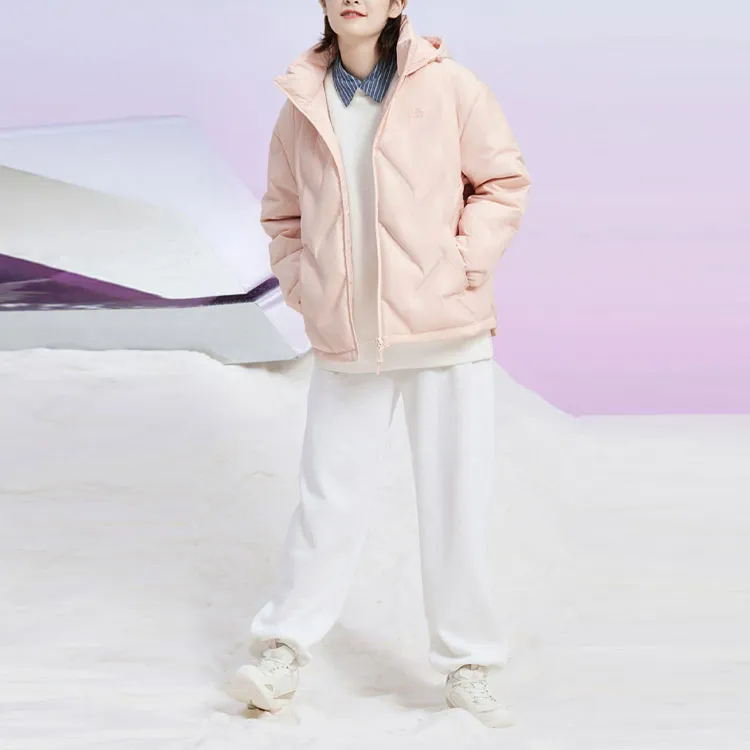 PEAK Down Jackets Women's Toffee Pink-4